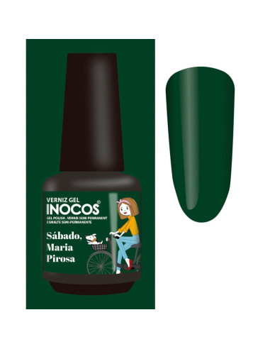 Sábado Maria Pirosa Verniz Gel 15ml - Inocos INOCOS Verniz Gel