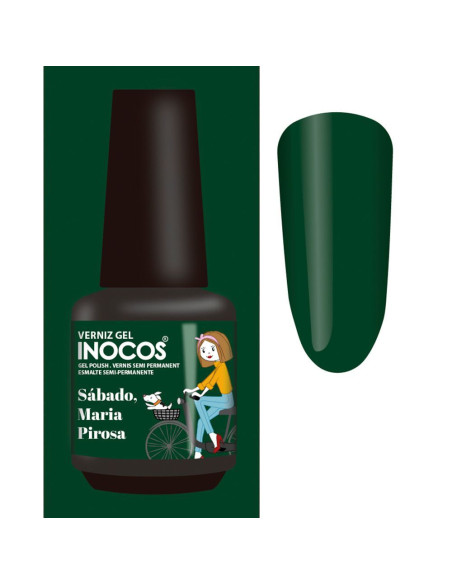 Sábado Maria Pirosa Verniz Gel 15ml - Inocos INOCOS Verniz Gel