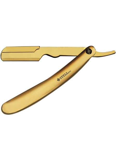 Stell Pro Gold navaja de afeitar inoxidable