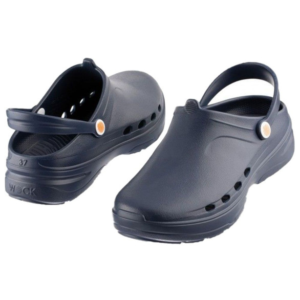 WOCK Waylite zueco profesional azul marino