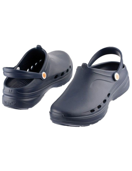 WOCK Waylite zueco profesional azul marino