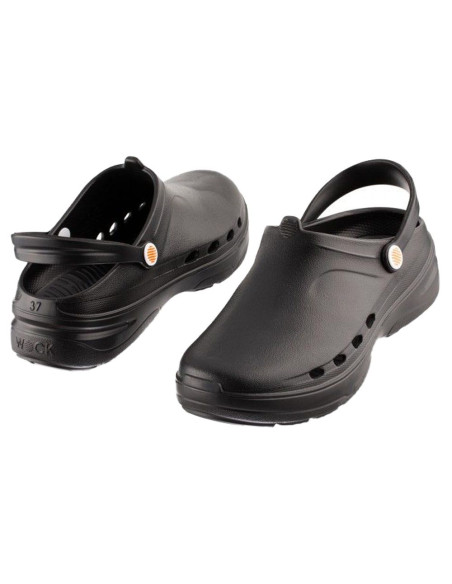 WOCK Waylite zueco profesional negro