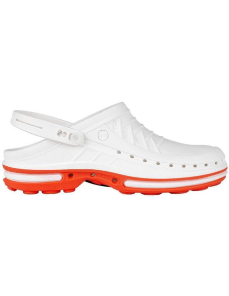Zuecos WOCK Clog naranja/blanco