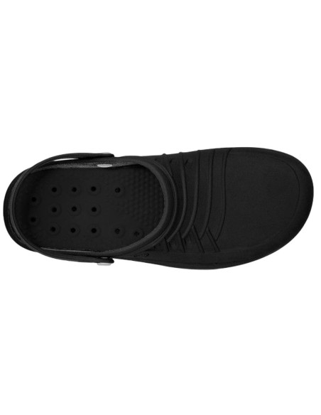 Socas Wock Clog Preto Crocs Hospitalares Wock Clog