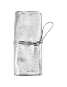 Estuche enrollable plateado Jaguar
