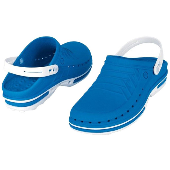 Zuecos WOCK Clog blanco/azul