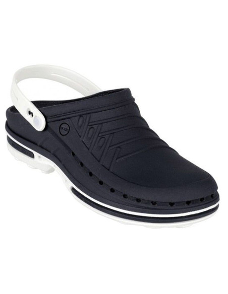 Zuecos WOCK Clog blanco/azul marino