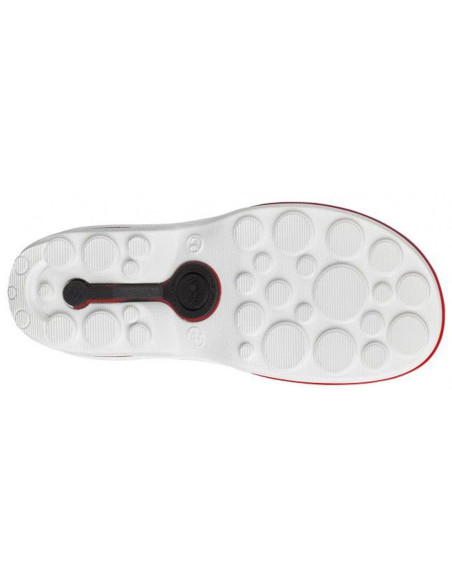 Zuecos WOCK Clog blanco/rojo