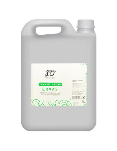 Shampoo Ervas 5L Profissional Shampoos e Cremes de Rampa 