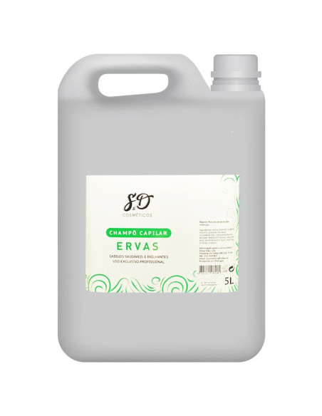 Shampoo Ervas 5L Profissional Shampoos e Cremes de Rampa 