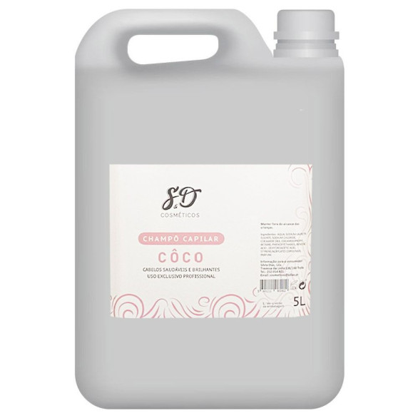 Champú profesional coco 5 l