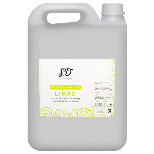 Champú profesional limón 5 l