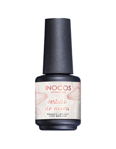 Verniz Gel Vestido de Noiva 15ml - Era uma vez... INOCOS INOCOS Verniz Gel