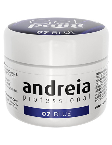 Gel Paint Blue 07 - Andreia Professional Nail Art Andreia