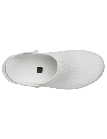 Zuecos WOCK Bloc blanco
