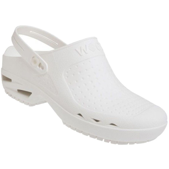 Zuecos WOCK Bloc blanco