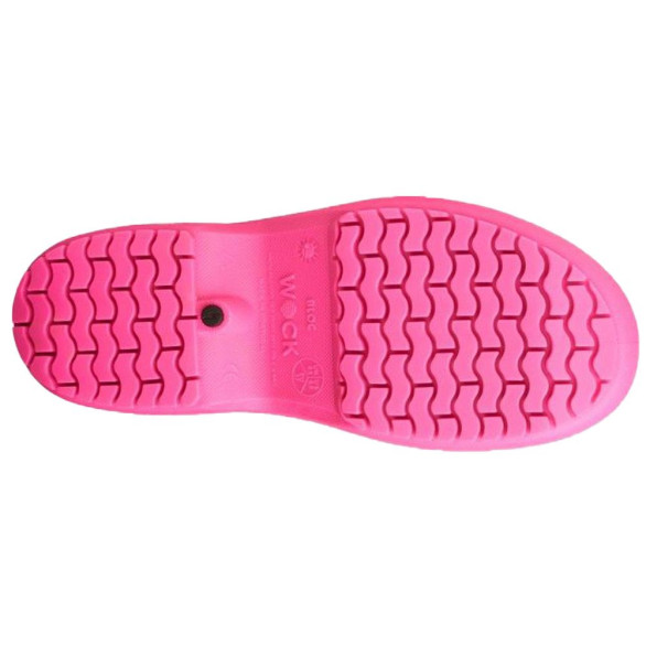 Zuecos WOCK Bloc rosa