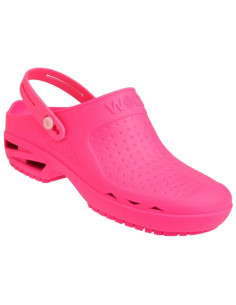 Zuecos WOCK Bloc rosa