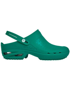 Zuecos WOCK Bloc verde 2