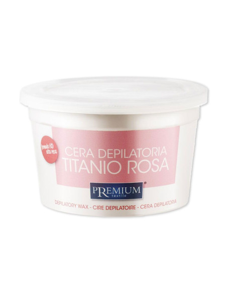 Cera Depilatória Titanio Rosa 350g - Premium | DESC Cera em Lata