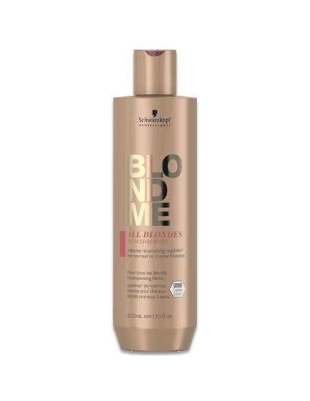 Shampoo Todos os Loiros Enriquecido Blond Me 300ml - Schwarzkopf Blond Me Cuidados