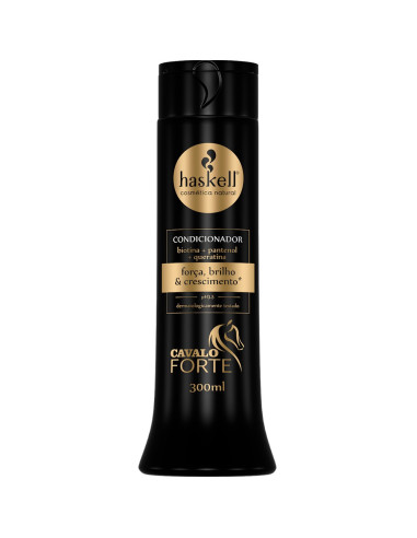 Condicionador Cavalo Forte p/Cabelos Fracos 300ml - Haskell Haskell Cavalo Forte