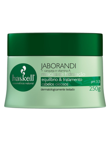 Mascara Jaborandi Haskell 250g para Cabelos Oleosos Haskell Jaborandi