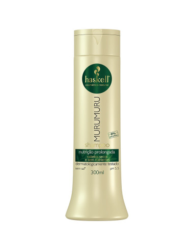 Shampoo Murumuru Haskell 300ml para Hidratação Cabelo e Nutrição Capilar Haskell Murumuru