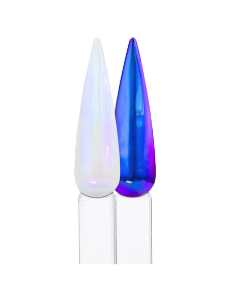 Caneta Mágica Pó Holográfico Azul - INOCOS INOCOS Nail Art