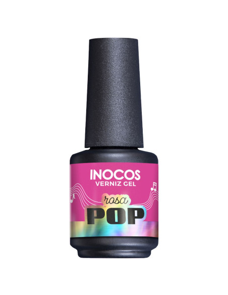 Verniz Gel Rosa Pop 15ml - Festival de Verão INOCOS INOCOS Verniz Gel