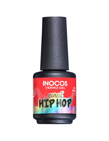 Verniz Gel Coral Hip Hop 15ml - Festival de Verão INOCOS INOCOS Verniz Gel