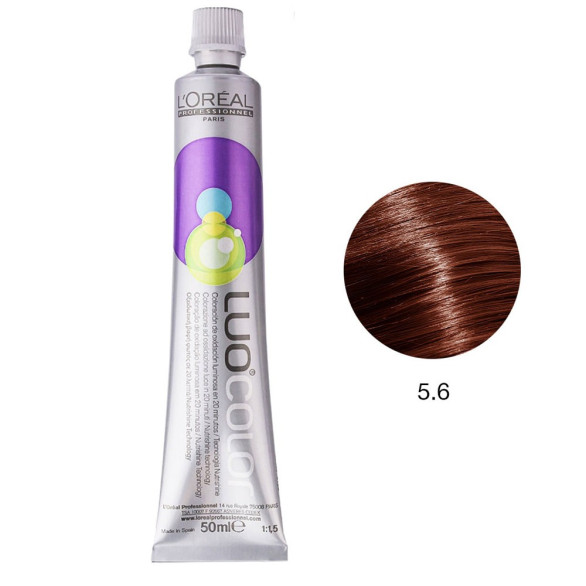 L’Oréal LuoColor 5.6 rojo, 50 ml
