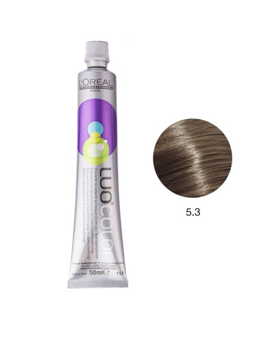 LuoColor 5.3 Castanho Claro Dourado 50ml L'Oreal Profissional | DESC LuoColor L'Oreal