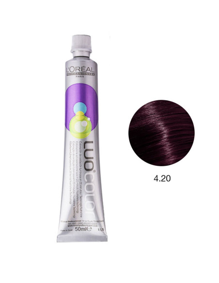 LuoColor 4.20 Violeta Irisados 50ml L'Oreal Profissional | DESC LuoColor L'Oreal