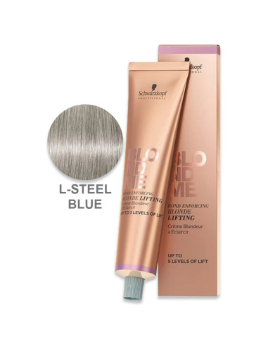 Creme Aclarante L Steel Blue Blond Me 60ml - Schwarzkopf Blond Me Produtos de Cor