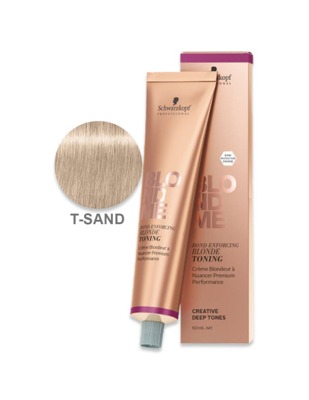 Creme Tonalizante T Sand Blond Me 60ml - Schwarzkopf Blond Me Produtos de Cor