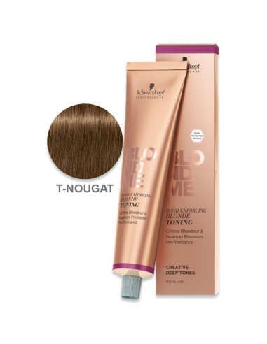 Creme Tonalizante T Nougat Blond Me 60ml - Schwarzkopf Blond Me Produtos de Cor