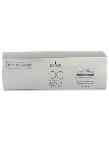 Ampolas Ativador de Raízes Scalp Genesis Bonacure 7x10ml - Schwarzkopf BC Scalp Genesis