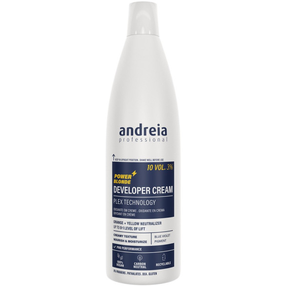 Andreia Developer Cream Power Blonde 10 vol 3% 1000 ml