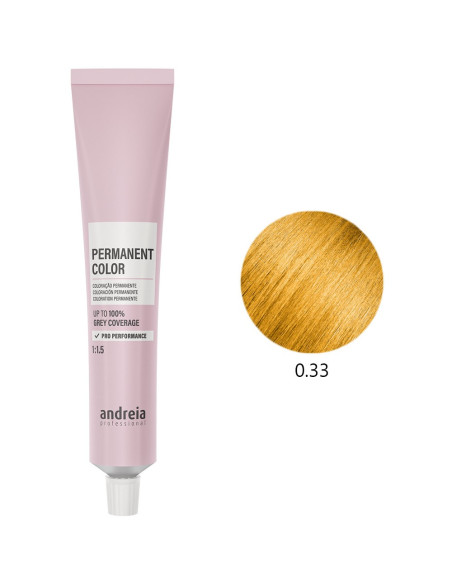 Coloração Permanente 0.33 Vegan 100ml - Andreia Profissional Coloração Permanente da Andreia Profissional