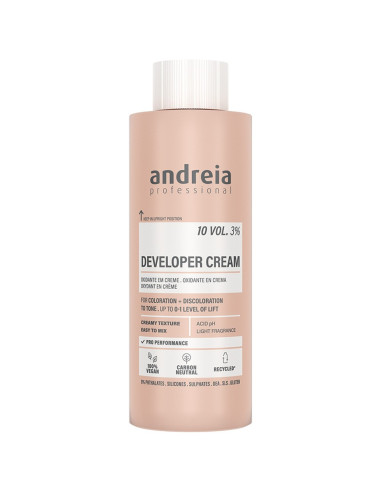 Oxidante Cabelo Developer 10Vol. 3% 150ml - Andreia Profissional Descolorantes Andreia