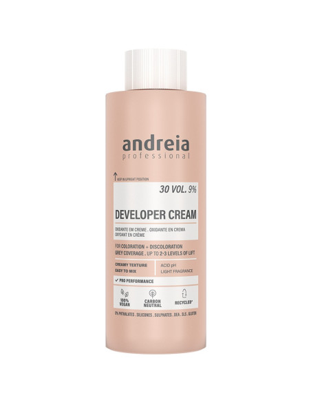 Oxidante Cabelo Developer 30 Vol. 9% 150ml - Andreia Profissional Descolorantes Andreia