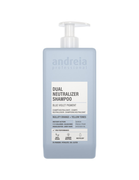 Shampoo Neutralizante 1000ml - Andreia Profissional Cuidados Cabelo Pintado Andreia