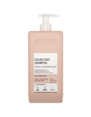 Shampoo para cabelos pintados Color Care 1000ml - Andreia Profissional Cuidados Cabelo Pintado Andreia