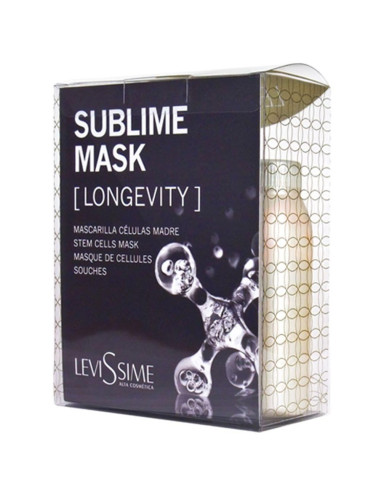 Kit Sublime Máscara Longevity Facial Levissime Kit Limpeza de Pele