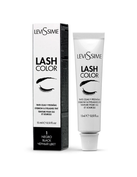 Lash Cor Preto Levissime 15ml Coloração de Pestanas