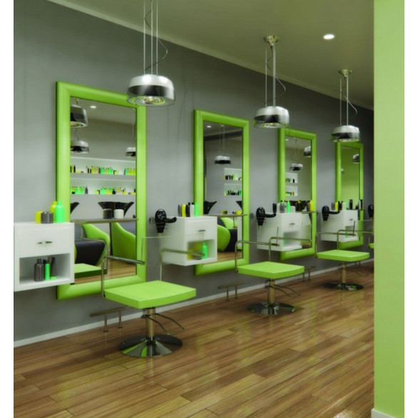 Línea Glass de mobiliario para peluquería