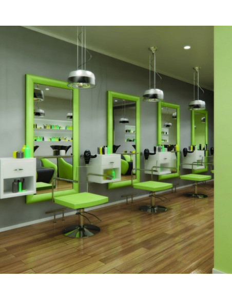 Línea Glass de mobiliario para peluquería