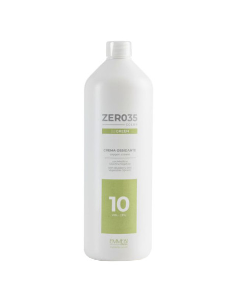 Oxidante Cabelo Vegan Zero35 Be Green 10 Vol. 3% 1000ml - Emmebi Oxidantes e Descolorantes da Emmebi Italia