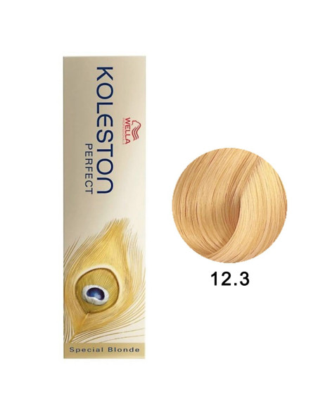 Koleston Perfect Loiro Especial 12.3 60ml - Wella | DESC Wella Koleston Perfect